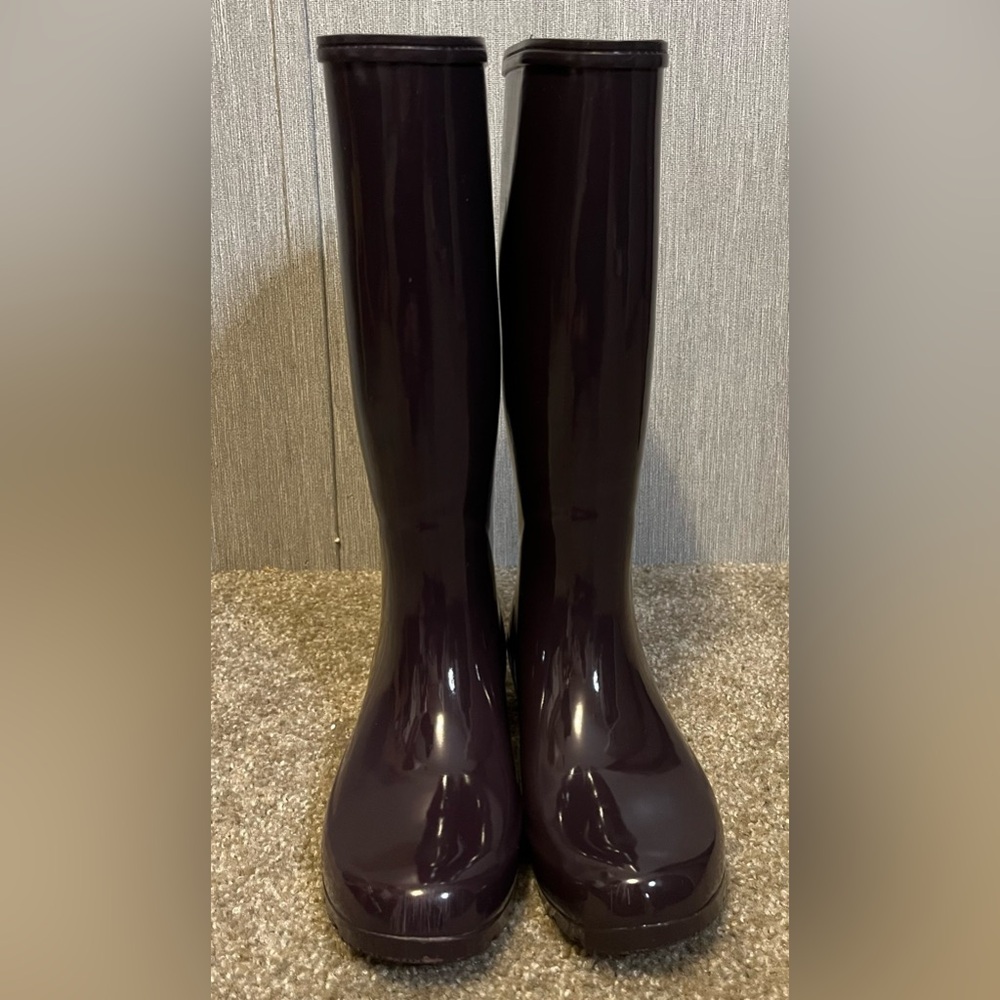 Roma EMMA Tall Vegan Rain Boots Purple size 7 - Picture 4 of 16